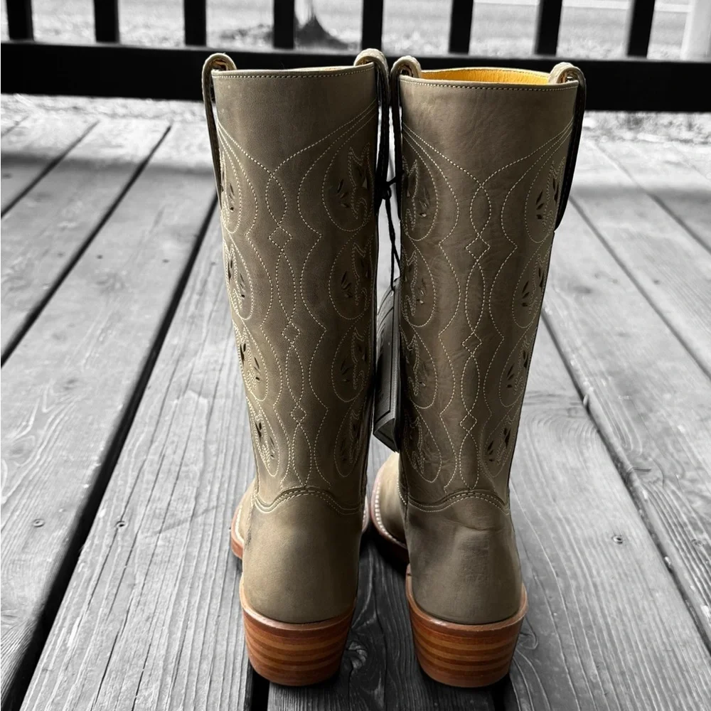 Vintage Frye Austin Western Style Campus Boots NWT - Picture 5 of 9